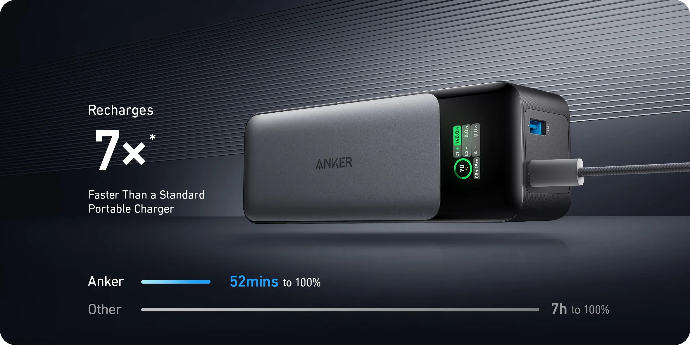 Anker 737 Power Bank (PowerCore 24K) - Modelo A1289